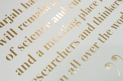 Foiling & Embossing